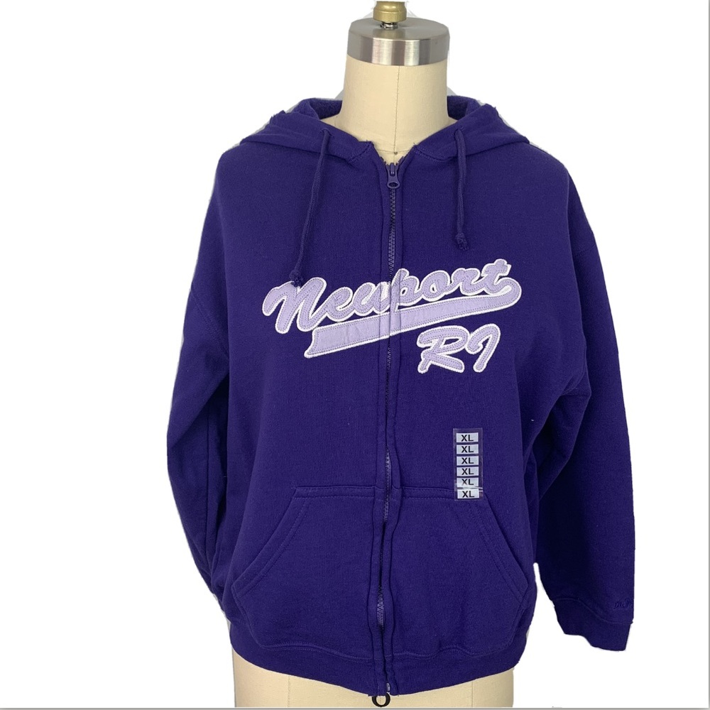 NWT Bailey T’s Newport Rhode Island Zip Up Hoodie